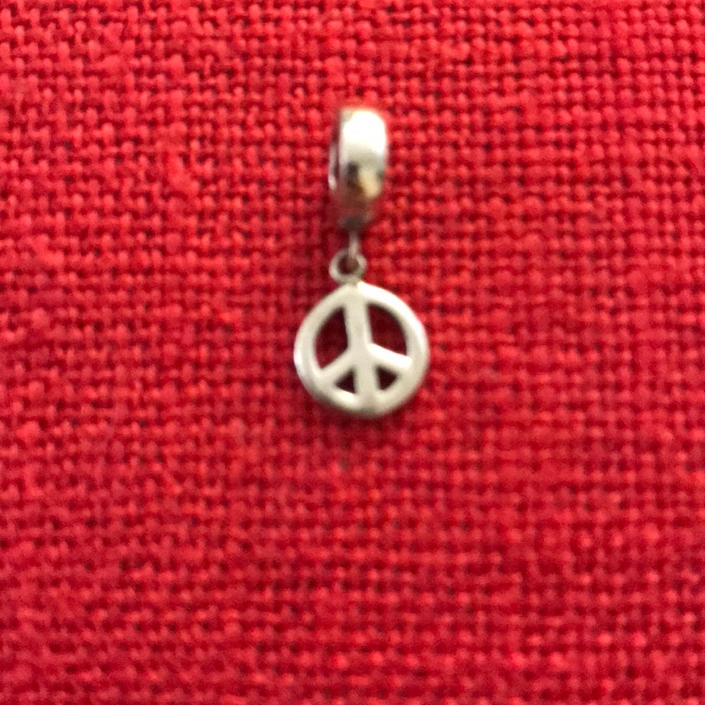 Peace Sign Pandora Charm